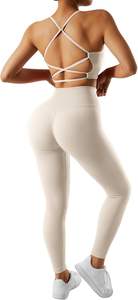 Nouveauté Ensemble de sport pour femmes à bas prix et ensemble de leggings taille haute et soutien-gorge de sport confortable Ensembles de yoga pour femmes de haute qualité - Product Image 4