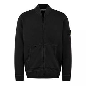Blouson aviateur Letterman à logo personnalisé pour hommes et femmes vente en gros de vestes en laine noire foncée de qualité supérieure avec cuir - Product Image 1