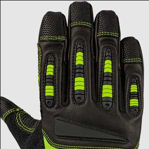 Guantes de rescate Penelope Plus Green de piel de cabra con tratamiento hidrofóbico - Product Image 2