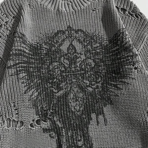 <span class=keywords><strong>Pull</strong></span>-over en tricot pelucheux d'hiver pour hommes personnalisable <span class=keywords><strong>fait</strong></span> à la <span class=keywords><strong>main</strong></span> en <span class=keywords><strong>mohair</strong></span> Fuzzy Fur Knitwear Styles Boxy Fit - Product Image 4