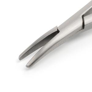 ที่ใส่เข็มขนาดเล็กสำหรับการทำศัลยกรรมโลหะสเตนเลสเกรดทางการแพทย์ขนาด13ซม. ตรงมีล็อคไฟขนนกสำหรับการทำศัลยกรรมขนาดเล็ก - Product Image 6