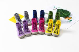 Chaussons-chaussettes imprimés pour bébés garçons et filles, antidérapants, à semelle souple, pour nourrissons et tout-petits, en coton tricoté, style streetwear - Product Image 2