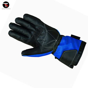 Gants de moto en cuir de haute qualité sur mesure, design simple, OEM, pour motards, sports d'hiver, applicables - Product Image 6