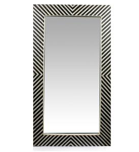 Newest Resin Inlay <b>Mirror</b> Modern Antique Design with Wood <b>Glass</b> Framed for Bathroom Wall Home Decoration - Product Image 1