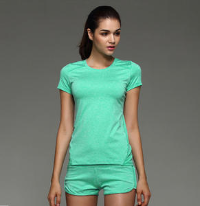 Women's Short Sleeve Summer Sports Top Breathable Sweat-<b>Wicking</b> 100% Cotton Customizable <b>T</b>-<b>Shirt</b> - Product Image 6