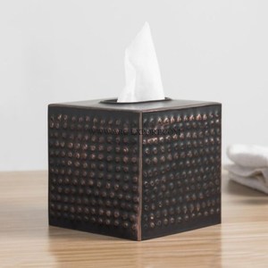 Articles de cuisine pour cadeaux de mariage et événements Distributeur de mouchoirs en papier classique de qualité supérieure Dessus de table Boîte à mouchoirs unique décorative - Product Image 3