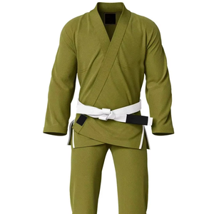 Kimonos de Jiu Jitsu al por Mayor, Uniformes de Artes Marciales Personalizados Unisex de Tela Pearlweave para BJJ, Karate y Judo - Product Image 5