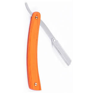 Maquinilla de afeitar de seguridad desechable individual de acero inoxidable para hombre con soporte de mango de madera para afeitarse el cabello Bikini Body Shaving by Barbers - Product Image 5