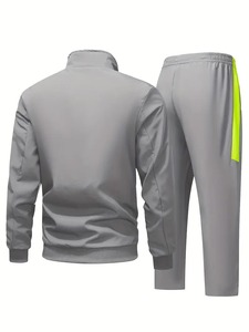 OEM Survêtement d'hiver pour hommes de haute qualité fabriqué sur mesure multicolore coupe régulière respirant col à capuche en polaire solide - Product Image 2