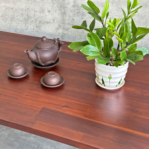 Mesa de Té Baja de Madera de Acacia Hecha a Mano Estilo Japonés, 110x60cm, Duradera y Convertible para Sala de Estar y Uso Doméstico - TT68248 - Product Image 4