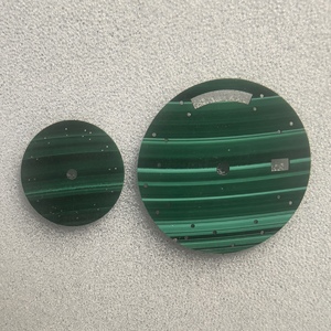 Tùy Chỉnh Malachite Brass 28.5Mm Nh35 Phong Trào Đồng Hồ Quay Số Phụ Kiện Các Bộ Phận Thương Hiệu Tùy Chỉnh Đồng Hồ Đá Quay Số - Product Image 1