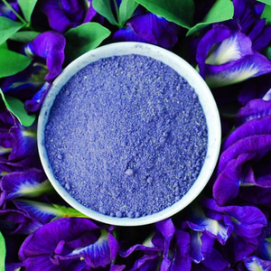 Flor de Clitoria Ternatea Seca Combinada con Polvo de Flor de Clitoria Ternatea, Ingrediente para Té, Exportación a Granel, Fábrica de Vietnam - Product Image 1