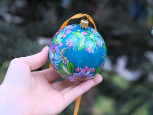 High Demand Custom Luxury Modern Eco-Friendly Glossy Finish <b>Wooden</b> Christmas Tree Hanging Ornaments Festive <b>Ball</b> Decor Holiday - Product Image 5