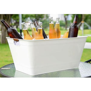 Cubo de hielo para uso de Hotel para restaurantes, gran capacidad, vino, cerveza, whisky, bebidas, cubo enfriador, accesorios de Bar con acabado personalizado, cubo - Product Image 1