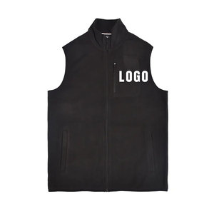 Top qualité polaire vestes gilets gilets poches fermeture éclair sans manches vestes hommes chauffe-corps hiver polaire gilet pour hommes - Product Image 6