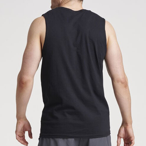 Venta al por mayor 2025 gran oferta algodón hombres camisetas sin mangas para el verano logotipo personalizado gimnasio Fitness entrenamiento músculo culturismo hombres camiseta sin mangas - Product Image 6
