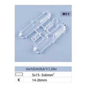 Kit de Empalme de Cables Impermeable, Kit de Conexión de Cables de Cobre Negro para PC, Fabricante de Cables, Tipo Recto M11, Resina - Product Image 4