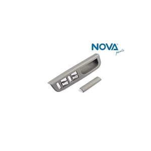 Juego de 4 Manijas Interiores Grises para Puerta 3B1867171E7DE para Volkswagen Caddy Golf4-Bora con 2 Años de Garantía, Hecho en TR - Product Image 1