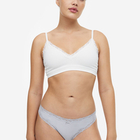 En gros 2021 Nouvelle Arrivée Femmes Culottes Bref Ensembles 3pcs Sexy Transparent