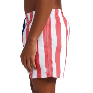 Pantalones cortos de playa para hombre elegantes y cómodos con bolsillos Pantalones cortos de malla sublimada de tela elástica ligera para un ajuste perfecto - Product Image 6