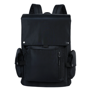 Sac à dos unisexe en polyester pour ordinateur portable, design tendance et imperméable avec fermeture éclair et motif à fils, fabriqué au Vietnam - Product Image 2