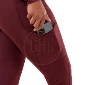 High Quality <b>Women's</b> Equestrian <b>Trousers</b> Polyester Spandex Breeches Multi-Color Silicone Grip Printing Full Seat Riding Clothing - Product Image 6
