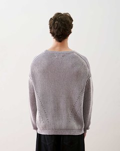 Haut en tricot de coton à manches longues pour homme, uni, coupe classique, logo personnalisé brodé, écologique, respirant, anti-froissement - Product Image 2