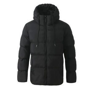 OEM Fabricante al por mayor personalizable de los hombres de estilo de la calle con capucha impermeable Eco-Friendly Puffer chaqueta cálida de invierno - Product Image 1