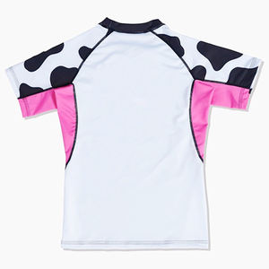 Vêtements de sport pour enfants, vêtements de MMA, rashguard à col rond, manches courtes, pour la natation, avec manches sublimées, respirant, antibactérien - Product Image 2