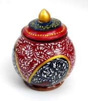 Boîte de rangement ovale en pierre sculptée en forme de feuille, ustensiles de cuisine, vaisselle, mariage, mise en conserve, préservation de la fraîcheur, bouchon à vis moderne, carton