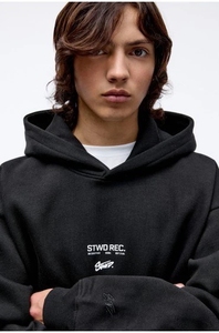 Sudadera con Capucha Unisex Personalizada P&B, Estilo Francés, 100% Algodón, Felpa de Alta Calidad, Sudadera de Invierno de Marca para Hombre - Product Image 3