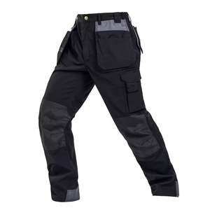 Cordura Custom Logo Multi-bolsillos Stretch Workwear Pantalones Hivis Pantalones DE SEGURIDAD reflectantes - Product Image 4
