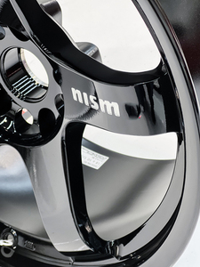 Nouvelles jantes forgées en alliage d'aluminium 6061-T6 RCSR NISMO LMGT4 NOIR BRILLANT, PCD 114,3 mm, finition noire, design concave, 20 mm - Product Image 3