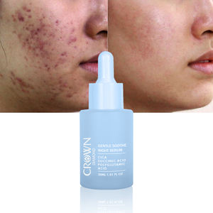 Private Label Vegan Centella Facial Skincare Essência Cica Anti Oxidante Rugas Reparação Clareamento Hidratante Acne Soro Noite - Product Image 1