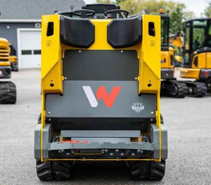 HIGH PRESSURE Wacker Neuson SM100 Mini Skid Steer Loader Diesel <b>Stand</b>-On Compact Loader with Bucket - Product Image 2