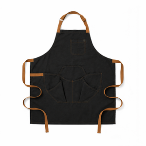 Cotton <b>Canvas</b> Cross <b>Back</b> Apron With Pockets Cotton <b>Canvas</b> Cross <b>Back</b> Apron With Pockets Chef Apron - Product Image 1