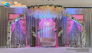 Marcos de decoración de fiesta de boda con temática de jardín al aire libre, marcos de Metal de nuevo diseño para eventos de boda, dhndi - Product Image 6