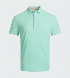 Camiseta Polo de Manga Corta para Hombre, Color Sólido, Estilo Casual, Corte Regular, Secado Rápido, Precio Económico - Product Image 5