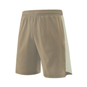 Short de sport décontracté pour hommes top ventes motif solide Spandex coton respirant design en maille poches écologique OEM service - Product Image 1