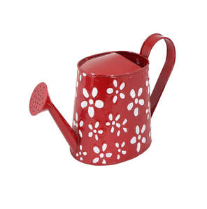 Arrosoir en métal de 9 litres arrosage extérieur et intérieur avec la couleur rouge et blanche pour le prix bon marché de taille moyenne - Product Image 4