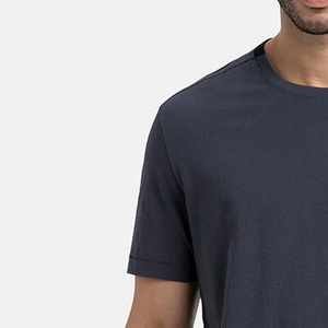 เสื้อยืดสตรีทแวร์สั่งทำ เสื้อยืดพิมพ์โลโก้ตามสั่ง เสื้อยืดคอกลม แขนสั้น ผ้าฝ้าย 100% เสื้อยืดผู้ชายแบบเรียบ - Product Image 6
