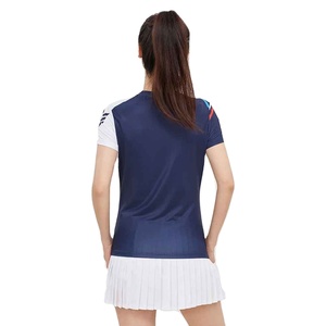 Vêtements de tennis de table et de badminton unisexes personnalisés de haute qualité, sublimation intégrale, maillots à séchage rapide, équipement de compétition - Product Image 4