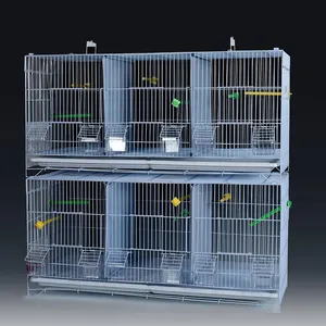 Wholesale Hot Selling Luxury Parrot Large Bird Cage Bird Nest Supplies Stainless Steel Pet Large Breeding Bird Cage