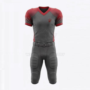 Maillot et pantalon de football américain en polyester de haute qualité, respirants, légers, pour un confort maximal et une longue durée de vie - Product Image 2