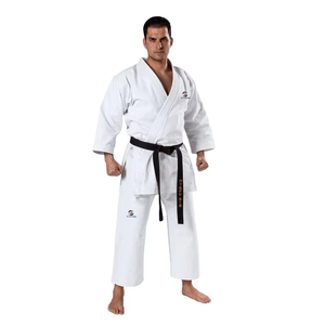 Durable Men's Karate Gi Sets Premium Spandex/Poliéster Uniforme Ligero Secado rápido Diseñado para principiantes de artes marciales - Product Image 1