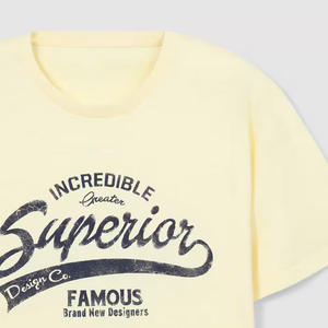 Camiseta de moda al por mayor | Camiseta de algodón impresa personalizada | Camisetas de verano informales unisex - Product Image 6