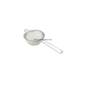 Stainless Steel Grey Color <b>Tea</b> and <b>Coffee</b> Infuser With Wooden Handle Highest Quality Metallic Unique <b>Tea</b> Strainer for Kitchen - Product Image 4