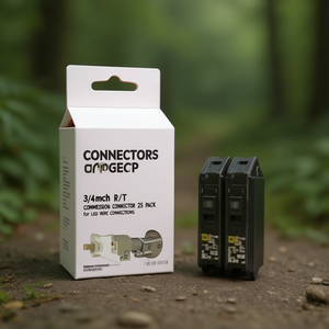Connecteurs de compression R/T de 3/4 pouces, lot de 25, pour connexions de fils LED - Product Image 3