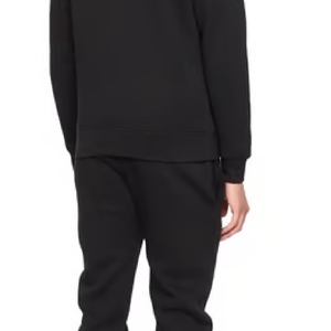 Men's 100% Cotton Casual Tracksuit <b>Printed</b> Fleece Hoodie and Sweatpants Fashionable Winter <b>Sweatshirts</b> with Pants Hoody Set - Product Image 4