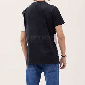 Camiseta deportiva de manga corta de alta calidad para hombre para verano Fitness al aire libre hecha de cómodo material de poliéster/algodón - Product Image 6